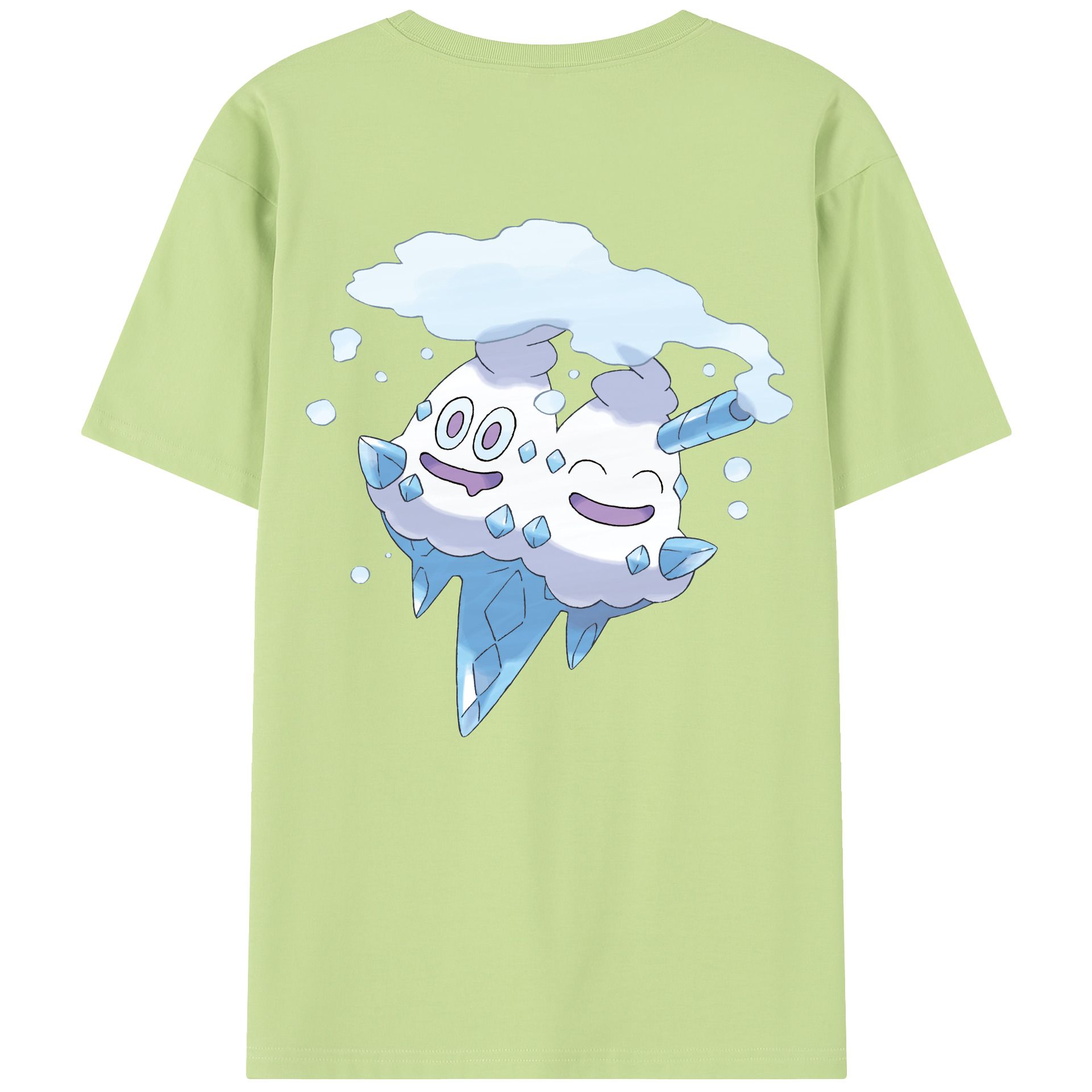 （画像用） ポケットモンスター Pokémon 綿100％半袖Tシャツ（背面プリント）